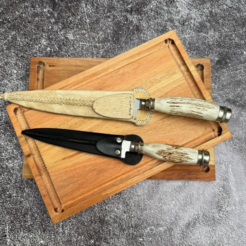 Cuchillo · Asta de Ciervo y Alpaca