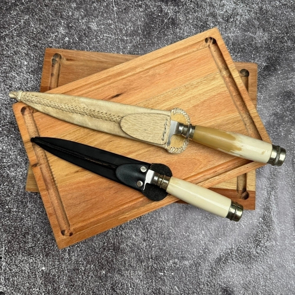 Cuchillo · Hueso y Alpaca