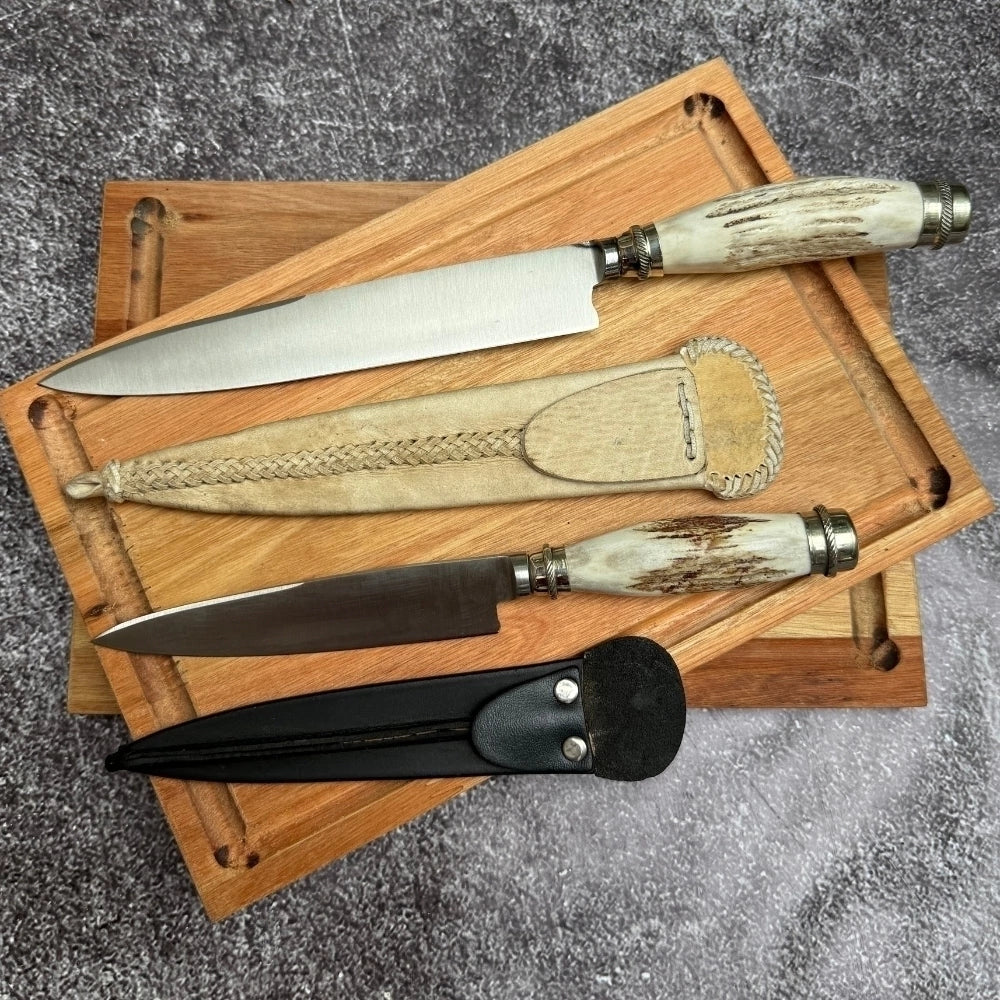Cuchillo · Asta de Ciervo y Alpaca