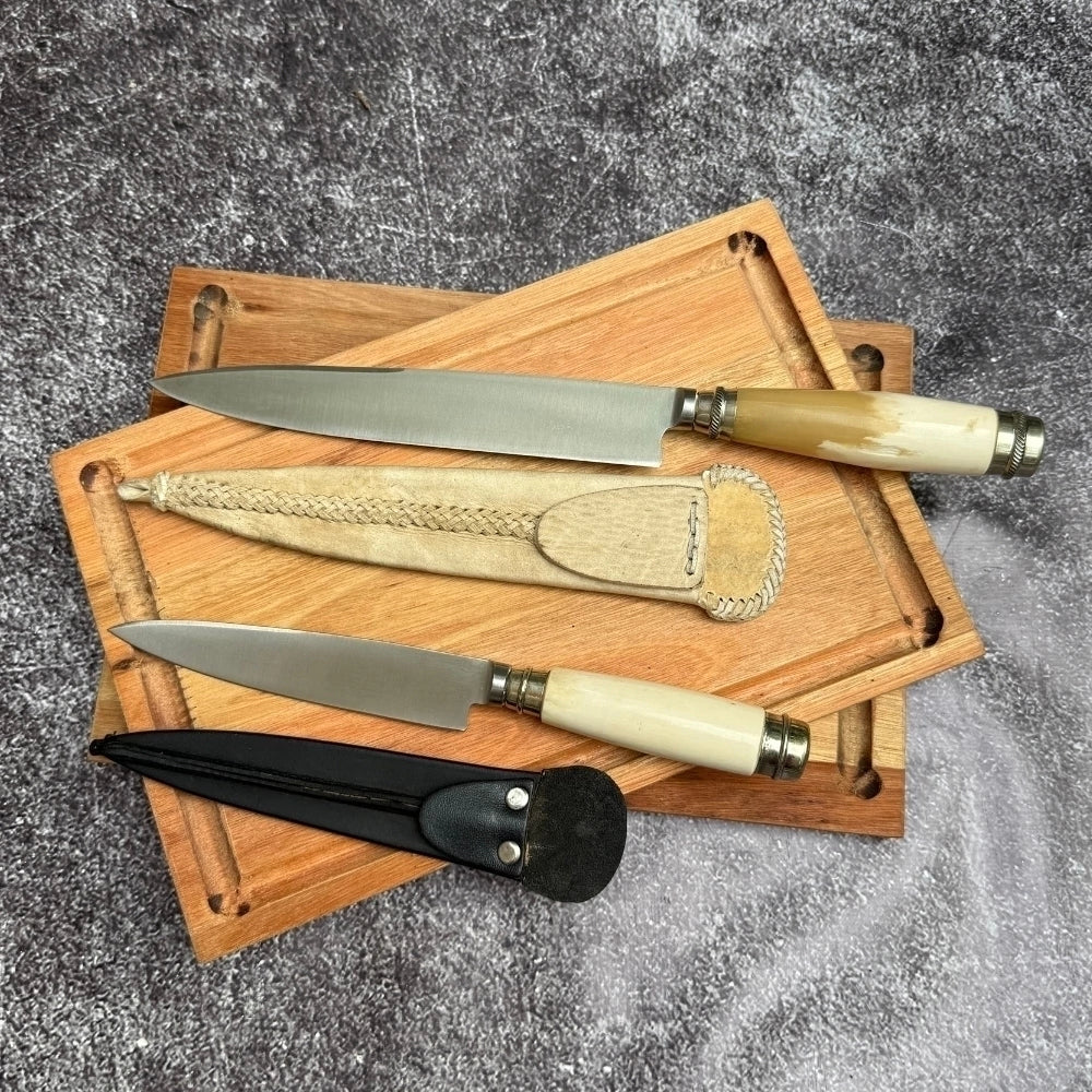 Cuchillo · Hueso y Alpaca