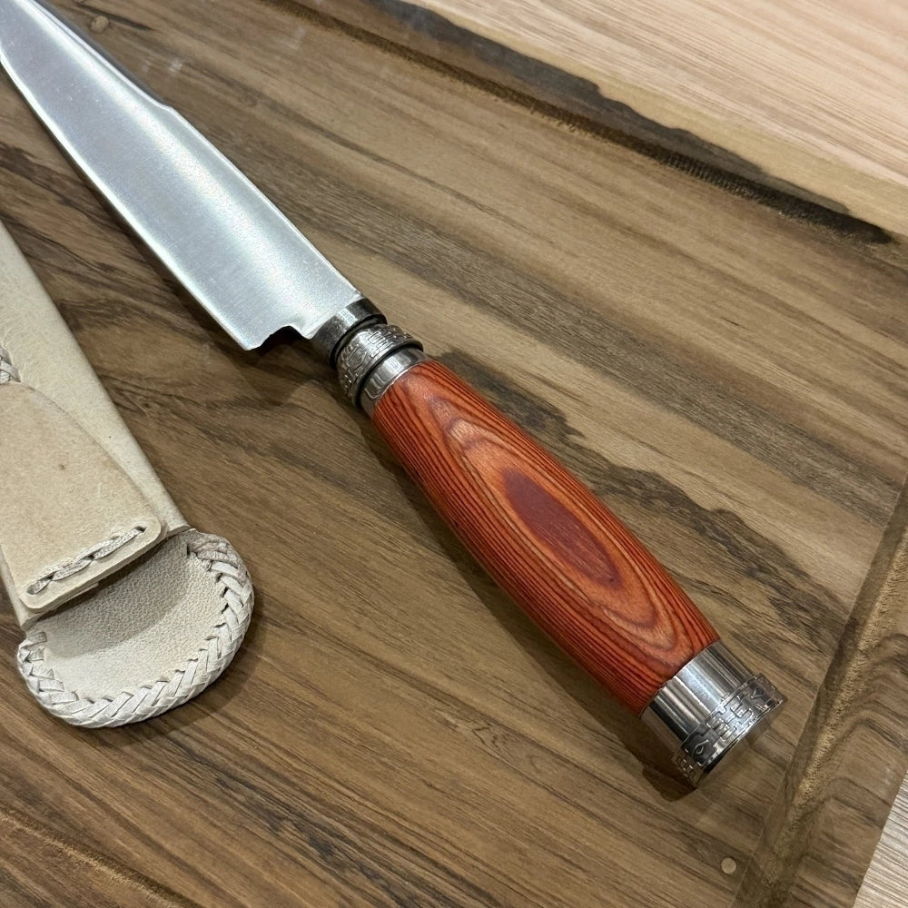 Cuchillo · Madera Pakkawood Roja