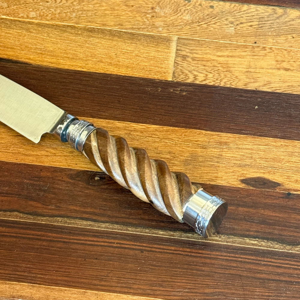 Cuchillo · Madera Espiral