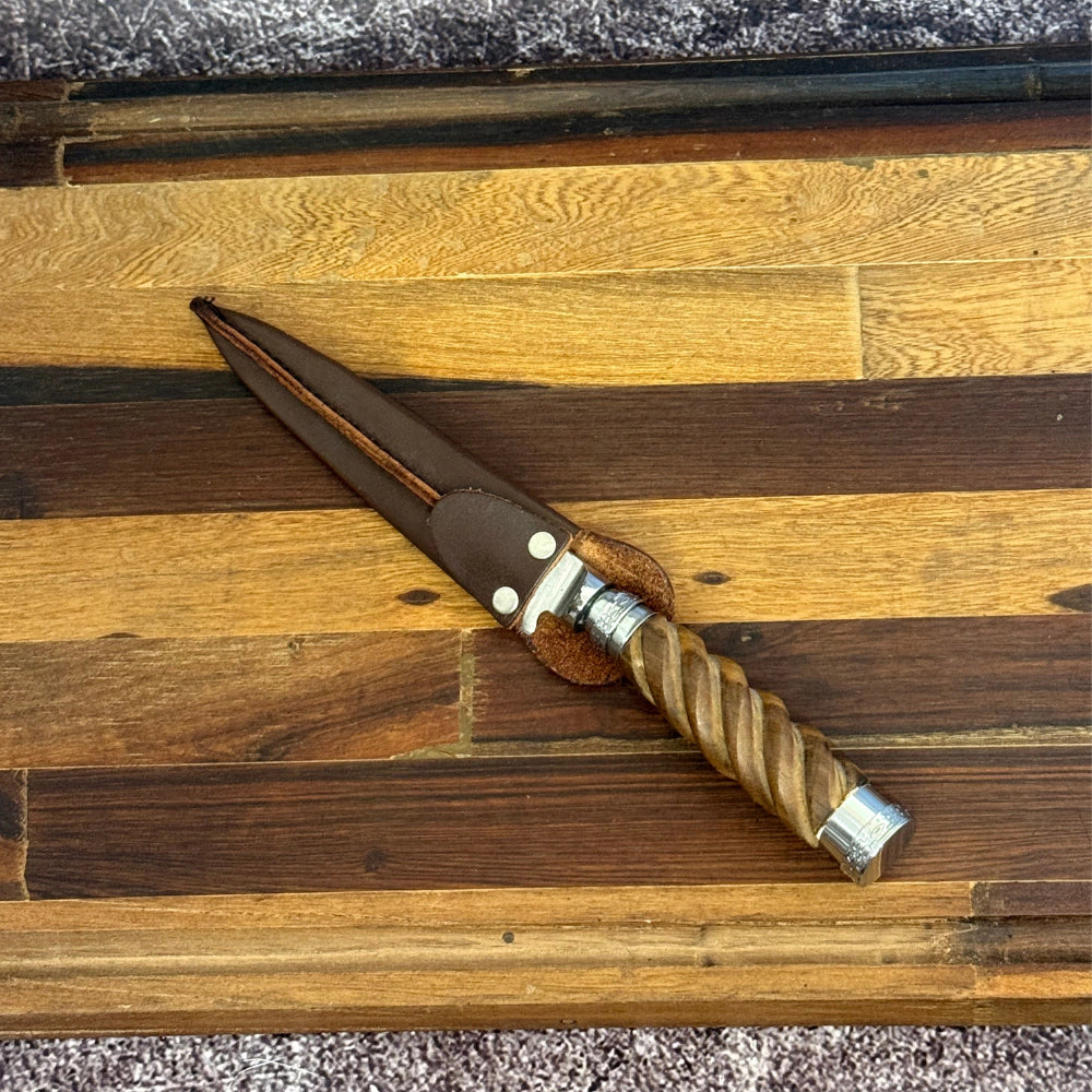 Cuchillo · Madera Espiral