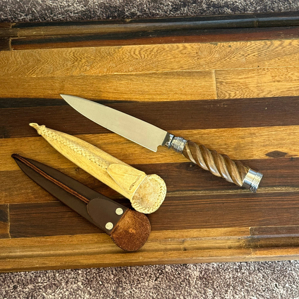 Cuchillo · Madera Espiral