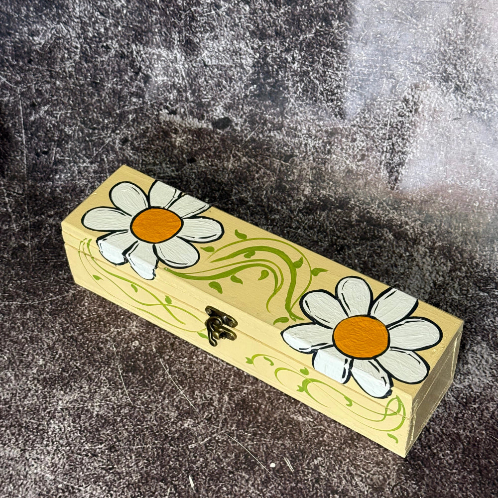 Set de Mesa Premium · Madera con Diseño Floral