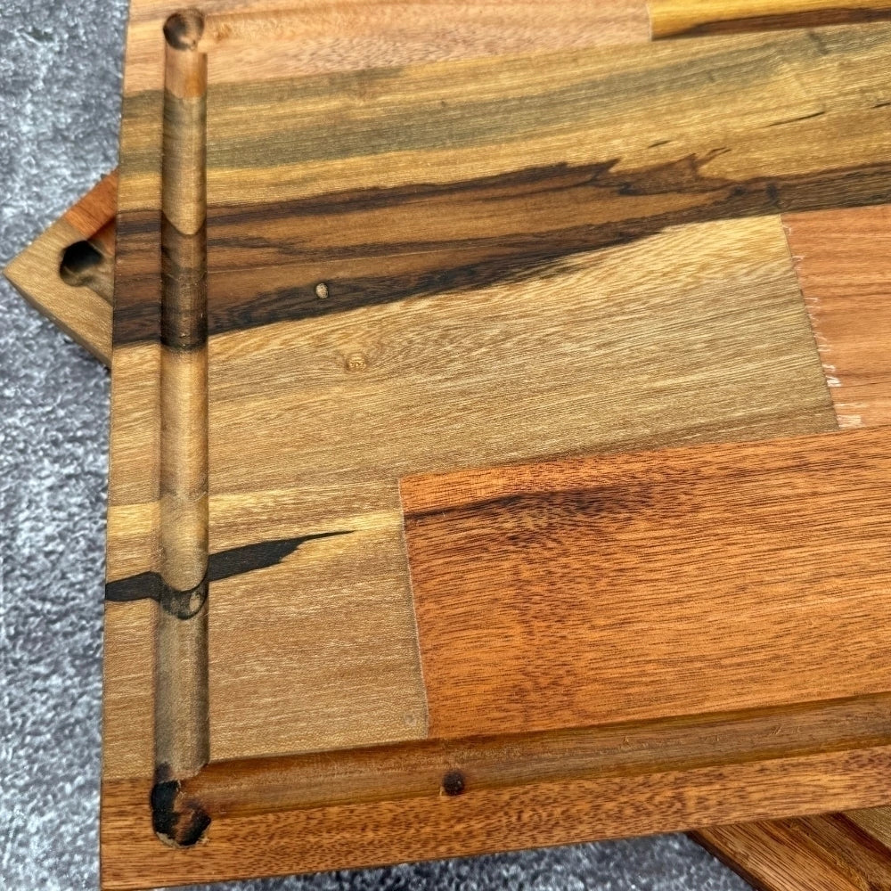 Tabla Parrillera · Eucalipto 50x30 cm