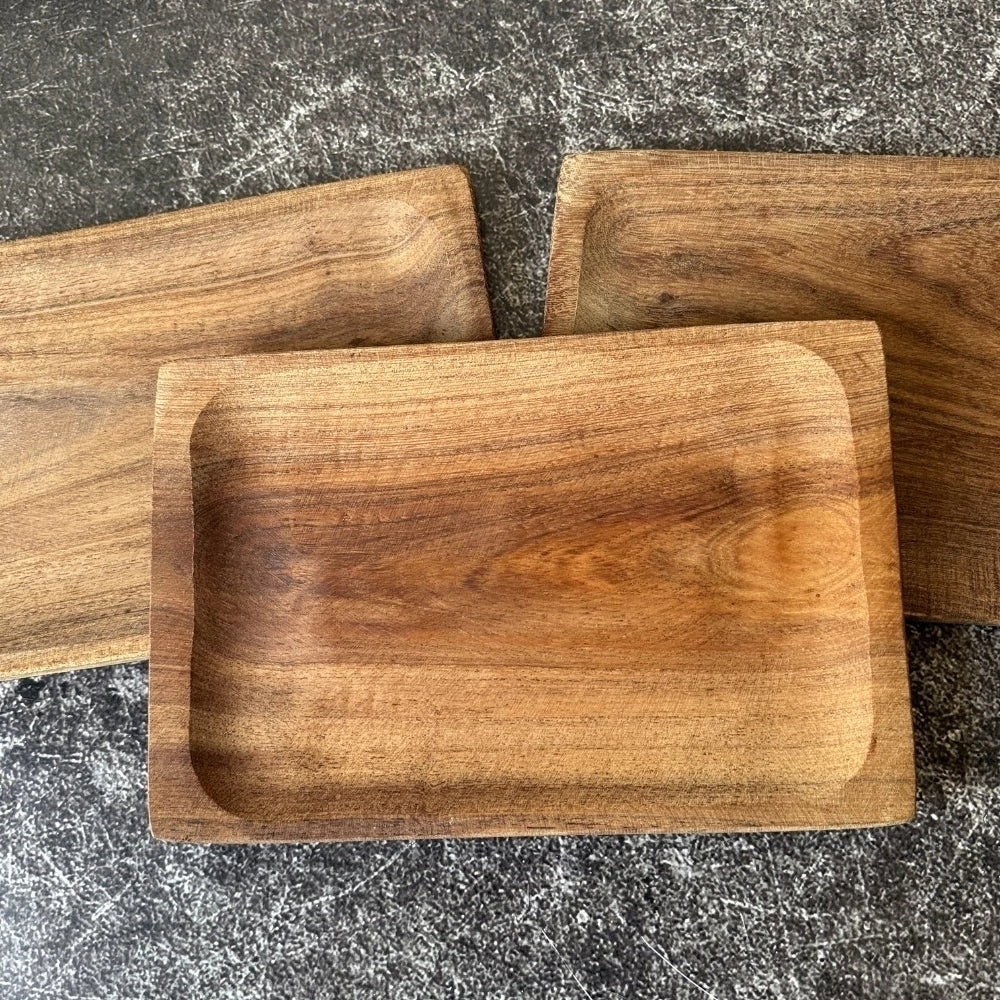 Tabla Cavada · Algarrobo 30x20 cm