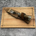 Set de Mesa · Madera y Alpaca